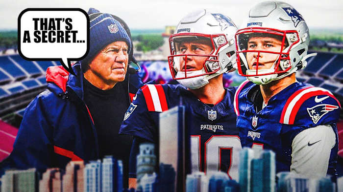Bill Belichick is inexplicably keeping his team's starting quarterback close to his Hall-of-Fame vest.